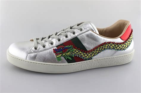 gucci dragon ace replica|gucci ace silver dragon.